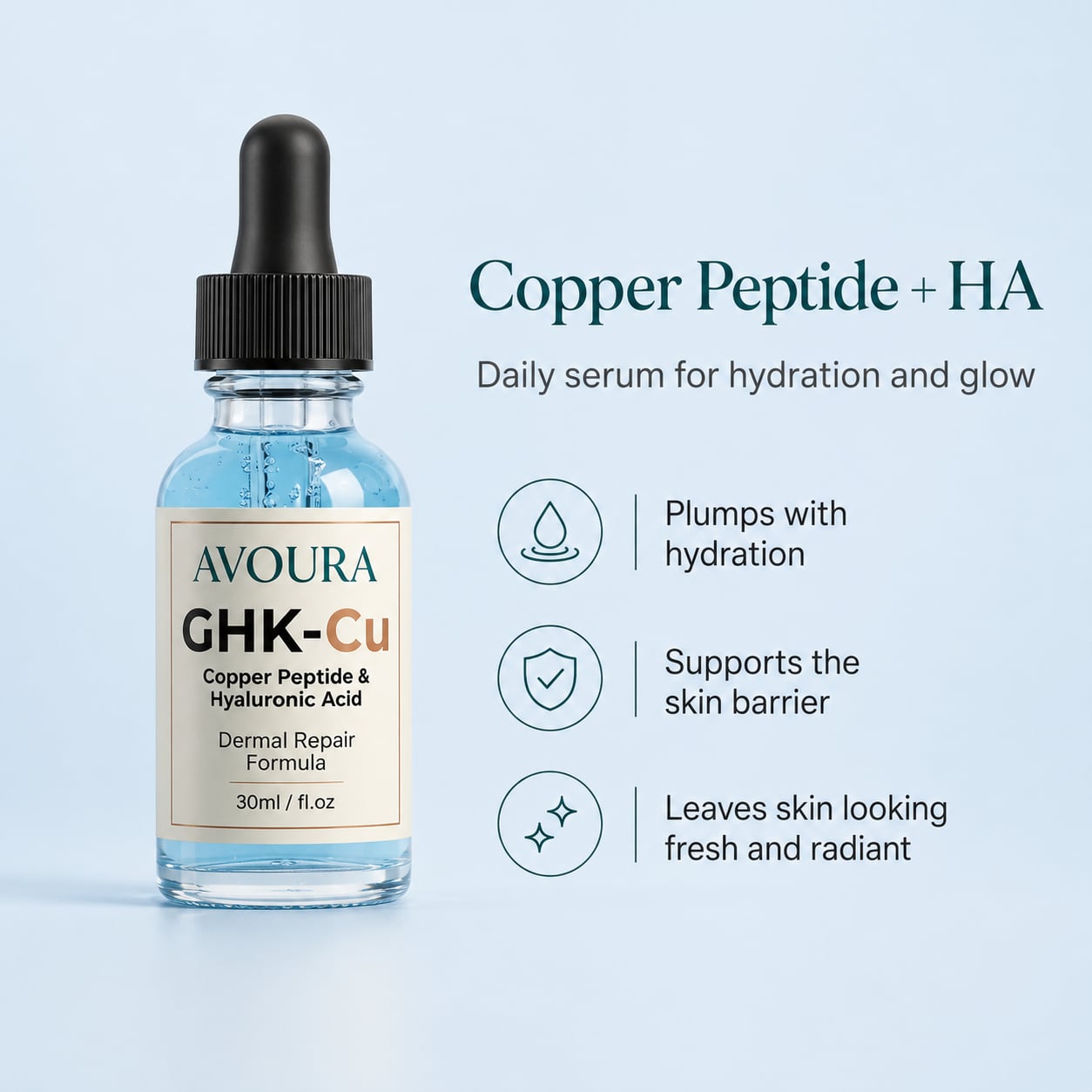 GHK-CU Copper Peptide Serum